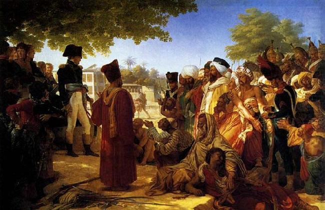 Baron Pierre Narcisse Guerin Napoleon Pardoning the Rebels at Cairo china oil painting image